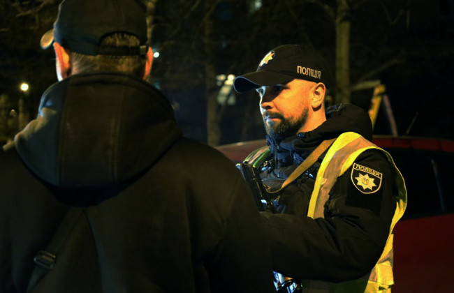 В Киеве на протяжении этого года более 40 тысяч человек нарушили комендантский час