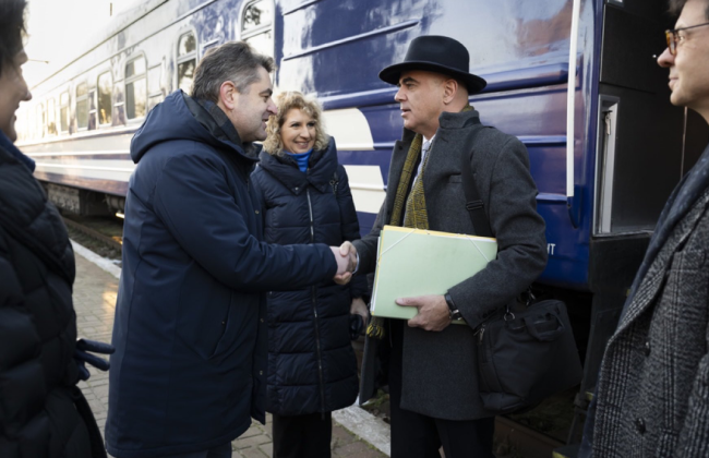 В Киев прибыл президент Швейцарии Ален Берсе