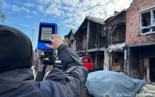 Криминалисты Нацполиции овладели новейшими 3D-сканерами для осмотра мест боевых действий и терактов