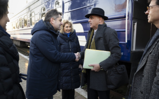 У Київ прибув президент Швейцарії Ален Берсе