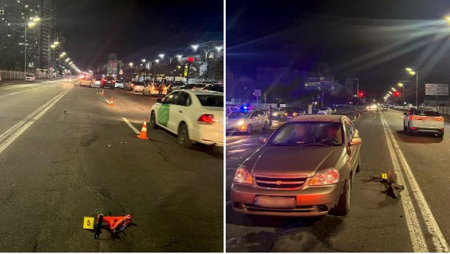 Сбил патрульного и скрылся с места ДТП: в Киеве начали уголовное производство в отношении водителя