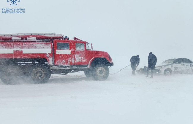 На Одещині із заметів рятувальники витягли 121 автомобіль: фото