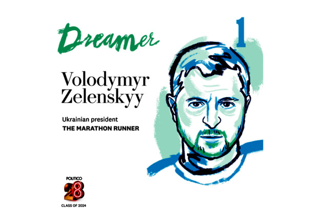 Объявили рейтинг влиятельных людей Европы – Владимир Зеленский стал «мечтателем года» по версии Politico