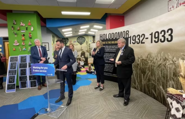 В Онтарио в Канаде изучение Голодомора в Украине добавили в обязательную школьную программу