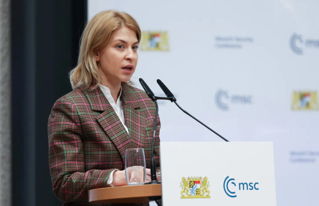 Вице-премьер Ольга Стефанишина ответила на обвинения Вятровича об изменениях в закон о нацменьшинствах: русский язык был, есть и всегда будет красной линией