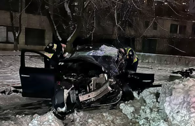 Смертельное ДТП в Киеве: пьяный водитель выехал на «встречку», погибли два человека