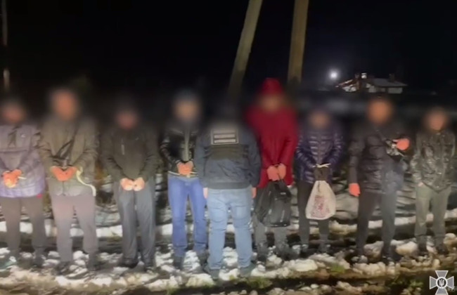 Пограничники в очередной раз поймали уклонистов на словацкой границе