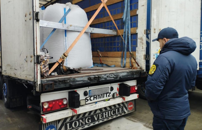 Из Украины незаконно пытались экспортировать 111 тонн агропродукции