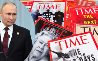 Журнал Time включил путина в список претендентов на звание «Человек года»