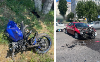 На Київщині суд покарав водія, який п’яним на мотоциклі збив пішоходів