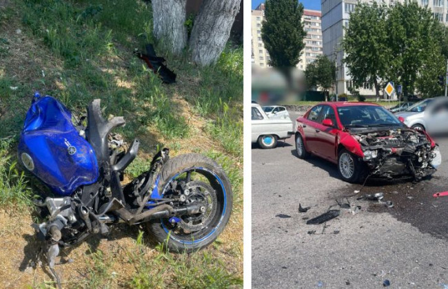 В Киевской области суд наказал водителя, который пьяным на мотоцикле сбил пешеходов