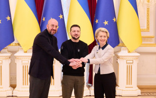 Зеленський назвав рішення про початок переговорів про вступ України до Євросоюзу перемогою всієї Європи