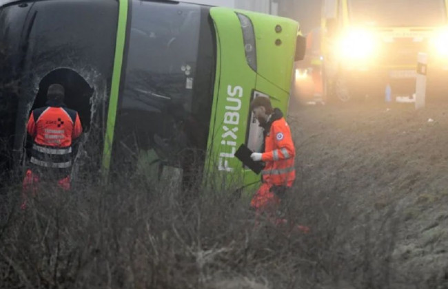 53 пассажира - граждане Украины: в МИД рассказали подробности аварии с автобусом в Словакии