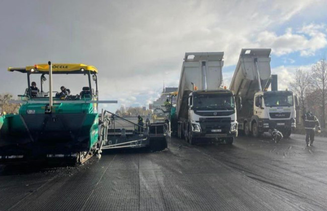 В Киеве возобновили движение транспорта на одном из участков Окружной дороги