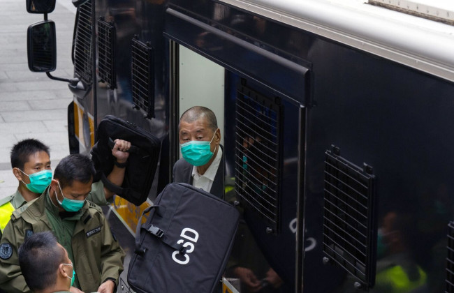 В Гонконге судят медиамагната Джимми Лая по подозрениям в угрозе нацбезопасности