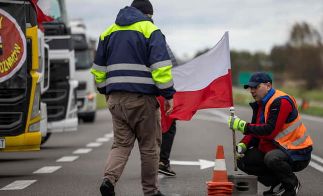 Польские фермеры присоединятся к блокаде границы с Украиной вместе с перевозчиками