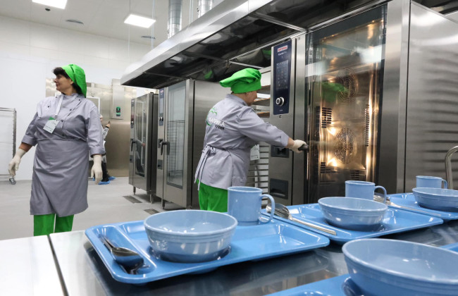 На Киевщине заработала первая фабрика-кухня