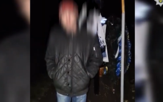В Винницкой области вандал надругался над могилами воинов, фото