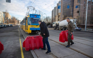 В Киеве официально открыли движение Дегтяревским путепроводом