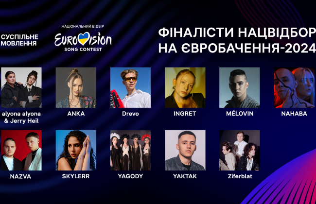 Известно имя 11 финалиста Нацотбора на Евровидение-2024