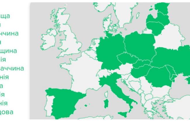 Украинцы теперь могут заказать удостоверение водителя с доставкой еще до восьми стран