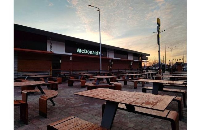 McDonald's открыл новый ресторан на автодороге вблизи Киева