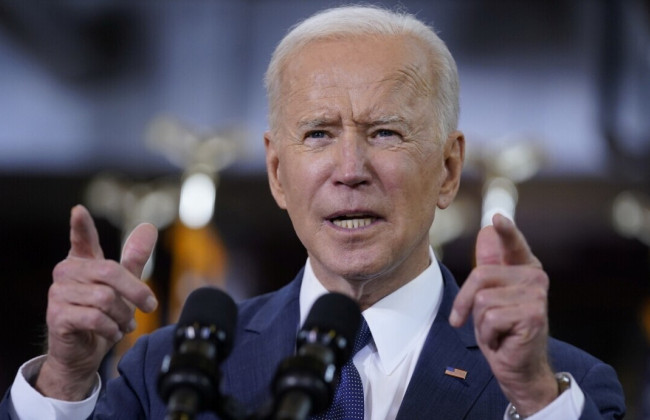 Байден осудил «грубые» обстрелы рф и призвал Конгресс США поторопиться с помощью Украине