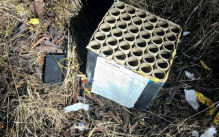 У Харкові в новорічну ніч невідомі запустили салюти