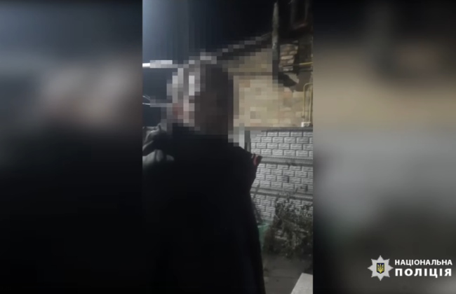 В Черкассах в новогоднюю ночь мужчина решил запустить салюты