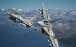 Під час російських обстрілів України Польща підняла в небо винищувачі F-16