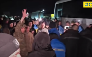 СБУ показала эксклюзивное видео освобождения из плена украинских защитников