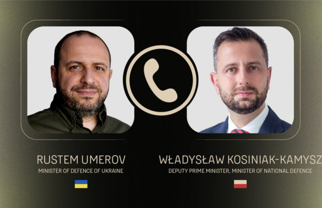 Умеров провел «продуктивный» разговор с министром обороны Польши