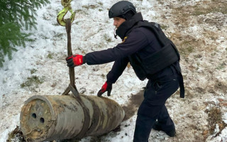 У Києві знешкодили бойову частину російської ракети «Кинжал», фото