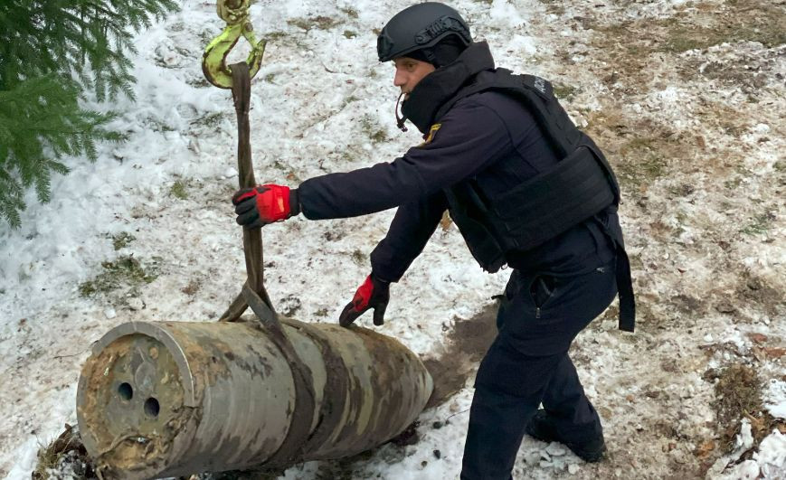 В Киеве обезвредили боевую часть российской ракеты «Кинжал», фото