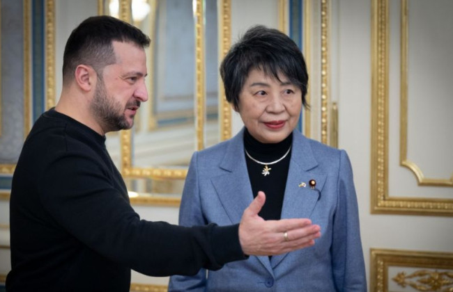 Владимир Зеленский встретился с главой МИД Японии: что обсудили