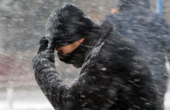 Европа страдает от сильных морозов и штормовых ветров