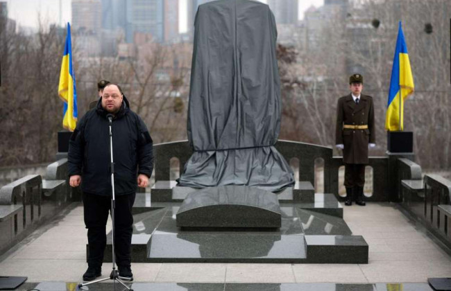 В Киеве открыли Мемориал первому Президенту Украины Леониду Кравчуку