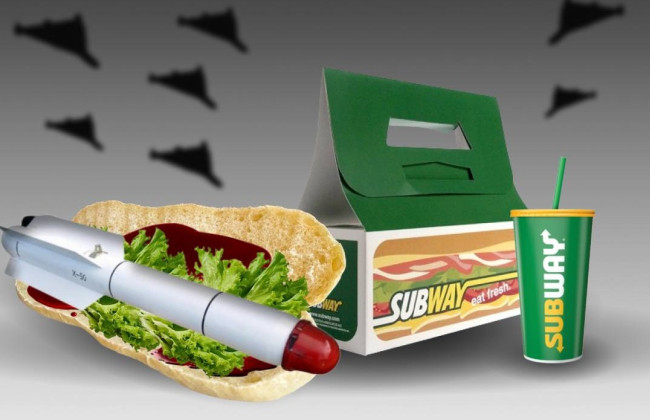 Американская сеть ресторанов Subway попала в перечень международных спонсоров войны