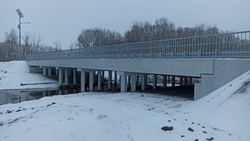 На Киевщине отремонтировали и ввели в эксплуатацию еще два моста, поврежденные из-за российской агрессии