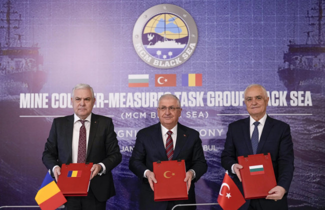 Турция, Болгария и Румыния подписали соглашение о разминировании Черного моря