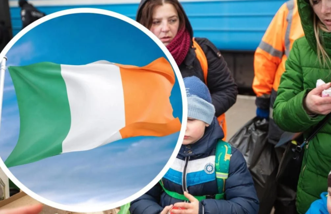 Ирландия пообещала не возвращать беженцев в Украину, пока не закончится война