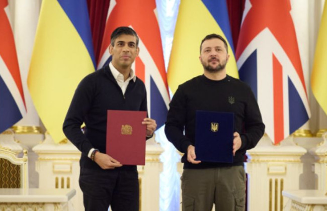 Современное оружие и деньги для Украины при новом нападении рф: что предусматривает соглашение, которое подписали Зеленский и Сунак