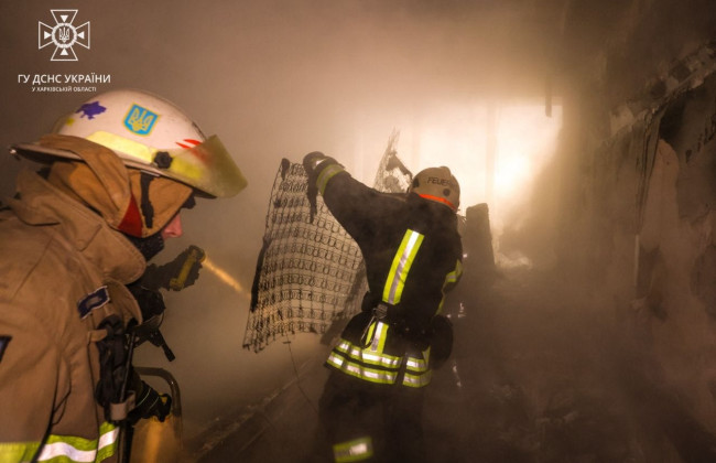 В Харькове произошел пожар в детской областной больнице