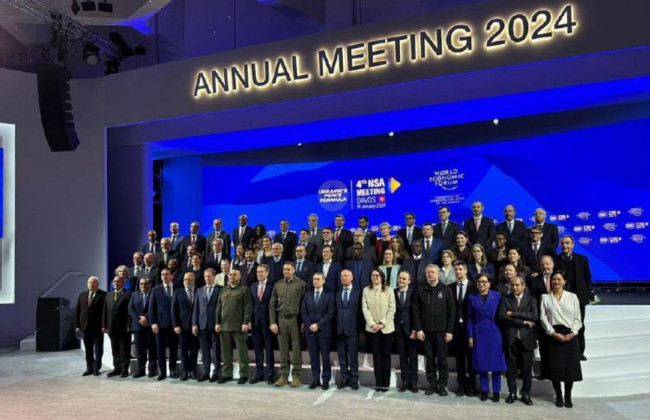 В Давосе представители 80 стран мира обсудили формулу мира для Украины