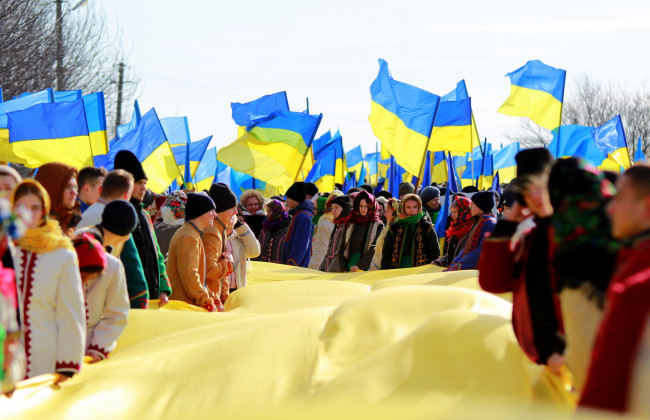 22 января в Украине отмечают День Соборности