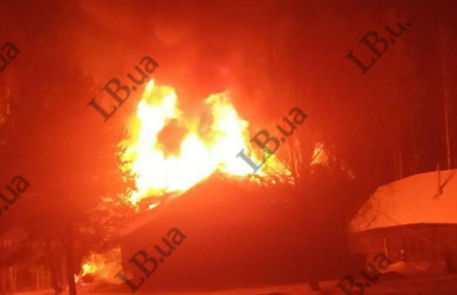 Полиция начала уголовное производство по факту возгорания дома бизнесмена Игоря Мазепы