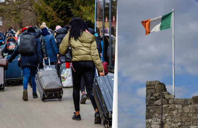 Стало известно, сколько денег Ирландия выплатила украинским беженцам с начала войны