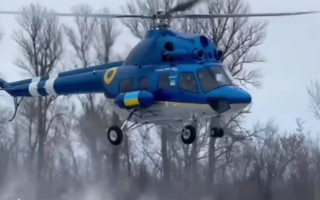 Україна отримала гелікоптер-медевак від Польщі для евакуації поранених