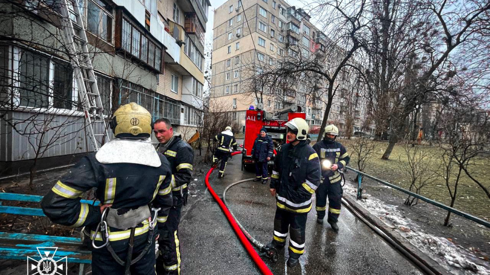 У Києві в результаті пожежі в багатоповерхівці загинула людина