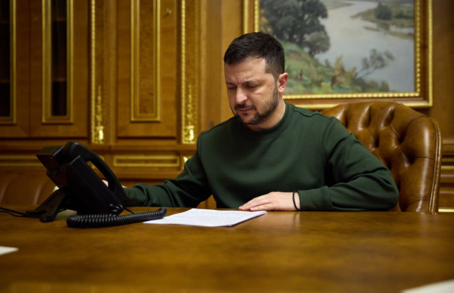 Зеленский проинформировал Токаева о подготовке к Глобальному саммиту мира